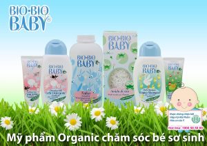 mỹ phẩm organic cho bé